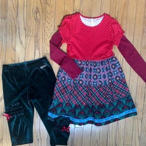Matilda Jane 2 piece holiday set